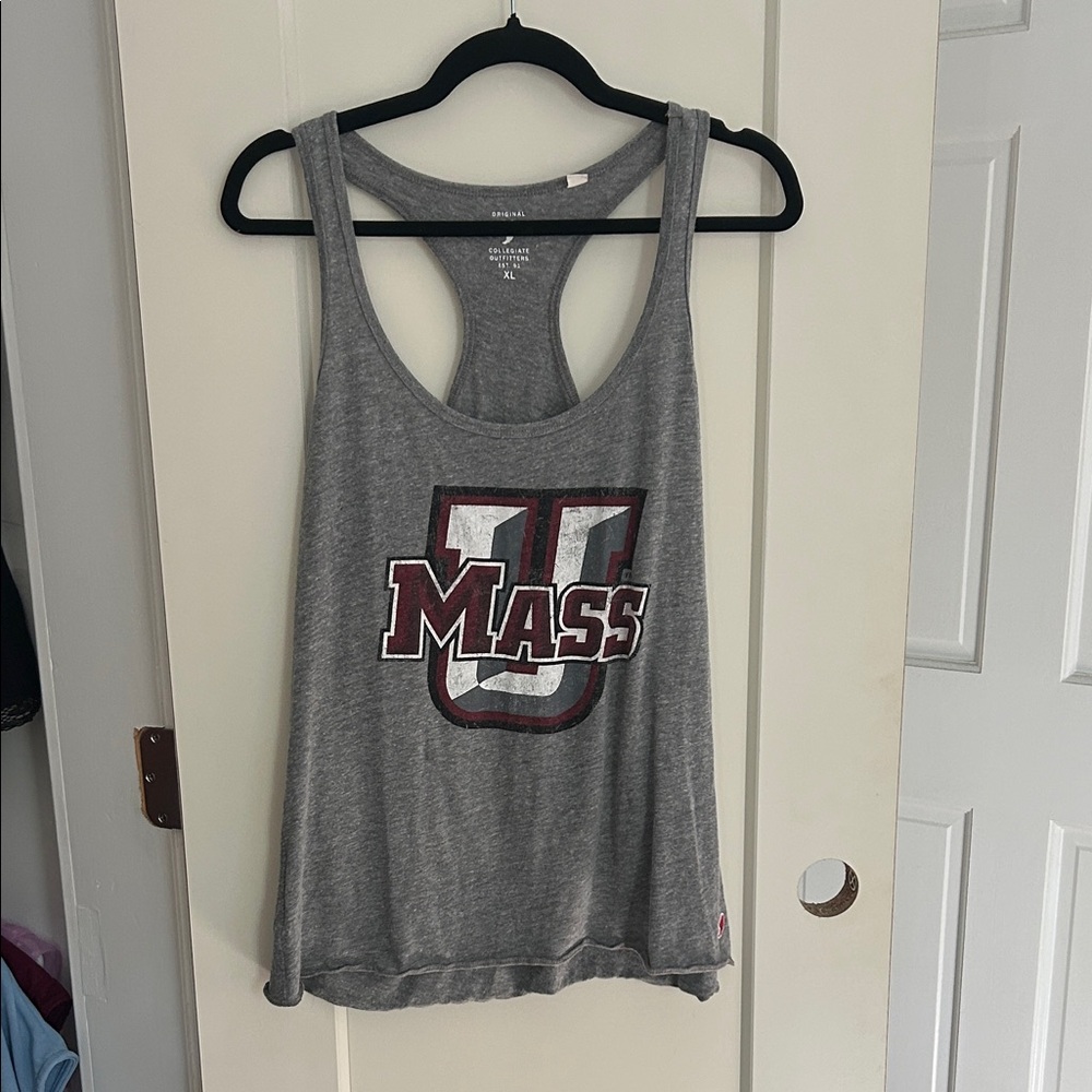 UMass Women's Gray Tank Top